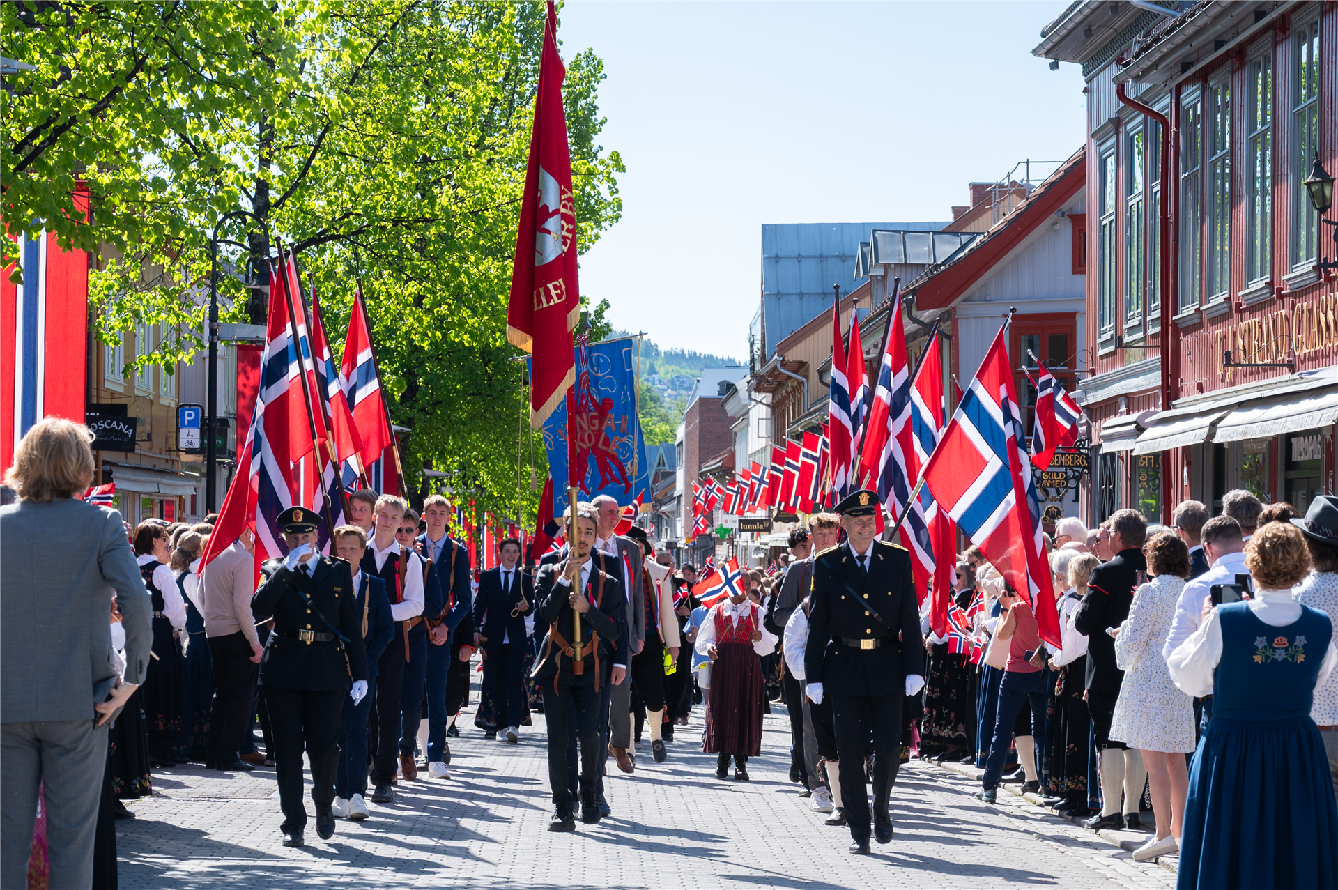 Fra 17. mai-feiring i Lillehammer