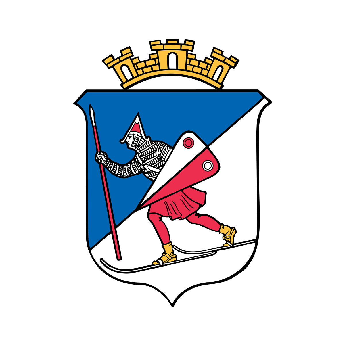 Lillehammers kommunnevåpen - Klikk for stort bilde